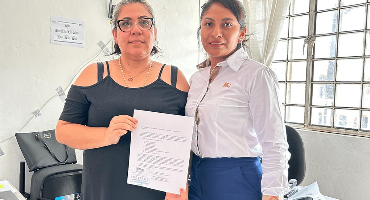 Aracely García Valencia, la única candidata inscrita para el debate electoral en&nbsp;Coatzintla